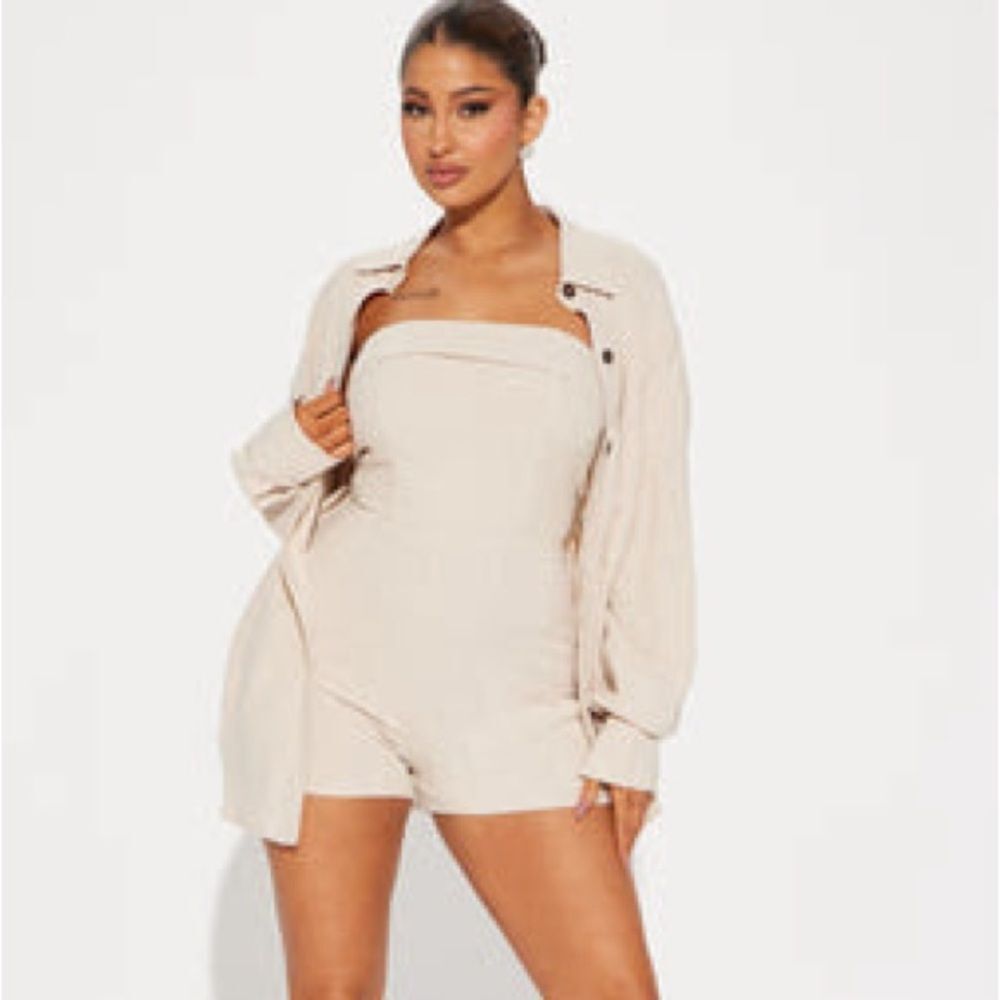 In the Clear Romper Set